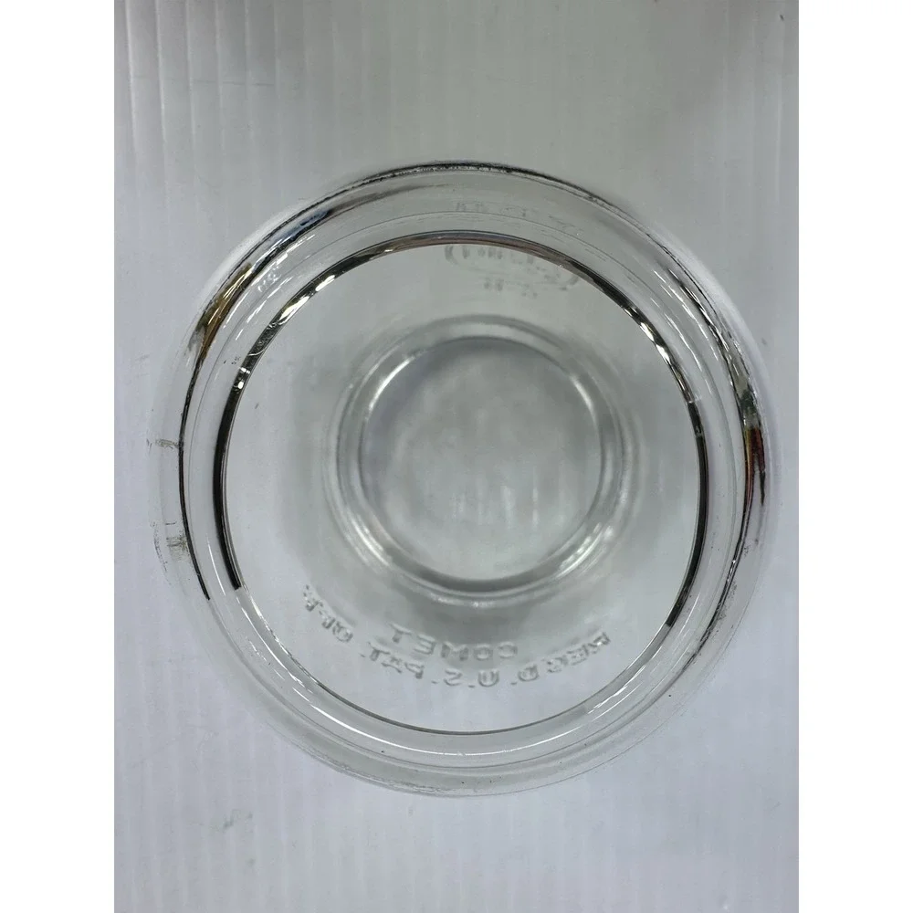 VINTAGE H-5 DIETZ COMET CLEAR GLASS LANTERN GLOBE SYRACUSE N.Y. USA‎